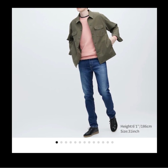 Men’s Uniqlo denim straight leg - Picture 5 of 6